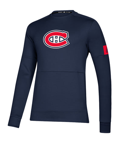 MONTREAL CANADIENS ADIDAS MEN'S GAME MODE CREW SHIRT
