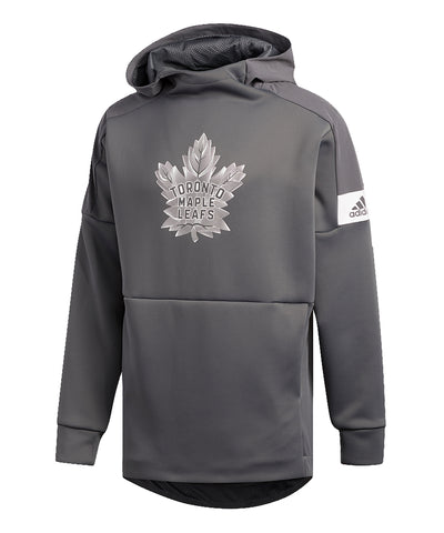TORONTO MAPLE LEAFS ADIDAS MEN'S GAME MODE PO HOODIE - GREY